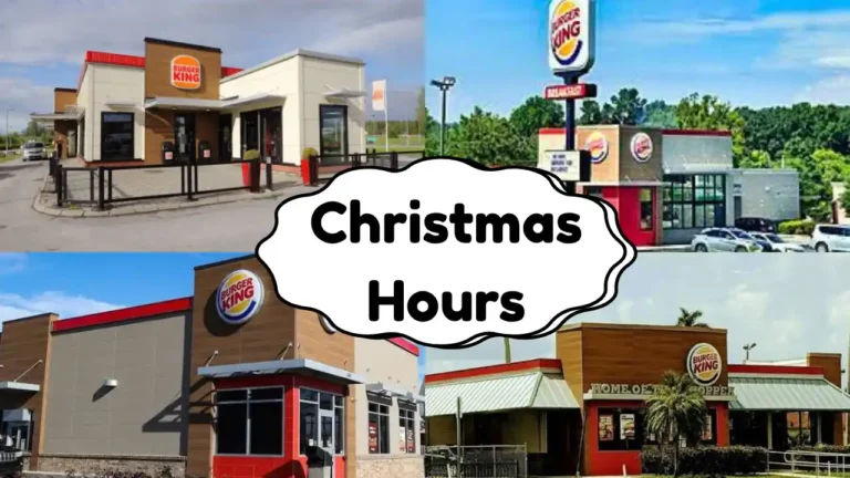 Burger King Christmas Hours