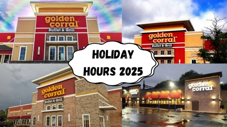 Golden Corral Holiday Hours