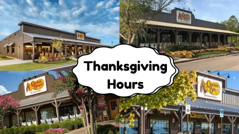 Is Cracker Barrel Open on Thanksgiving