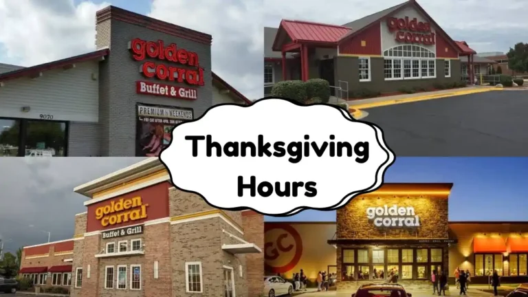 Is Golden Corral Open on Thanksgiving