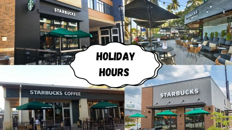 Starbucks holiday hours
