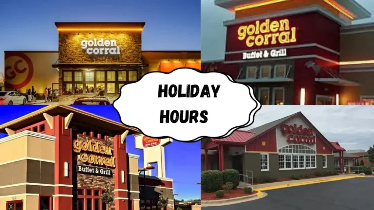 Golden Corral holiday hours