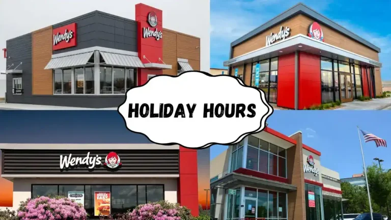 Wendy’s holiday hours