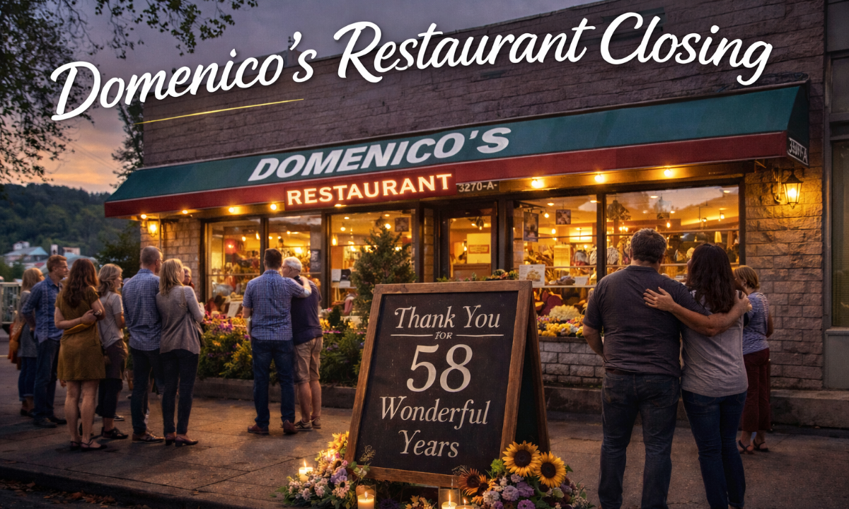 Domenico's Restaurant Closing
