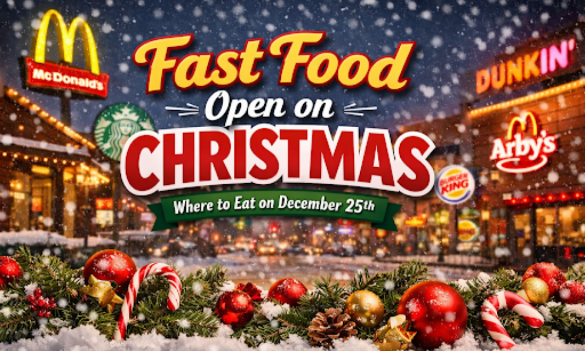 Fast Food Open on Christmas