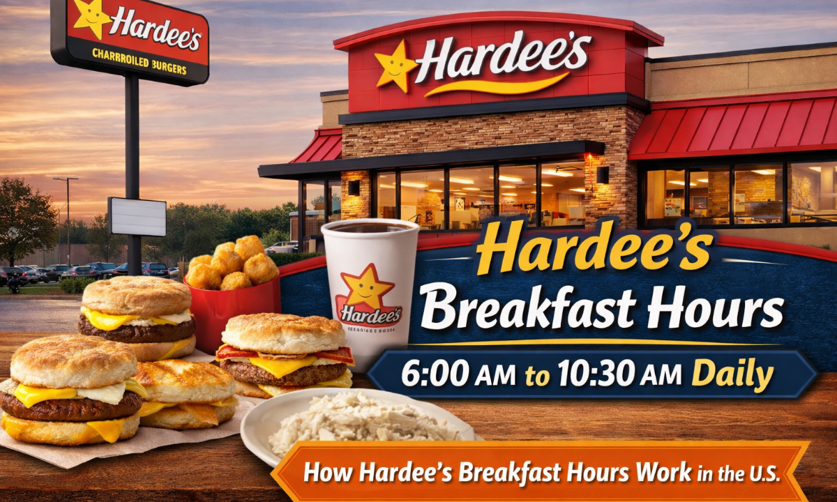 Hardee’s Breakfast Hours