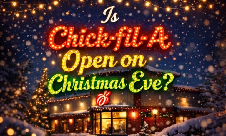 Is Chick fil A Open on Christmas Eve?