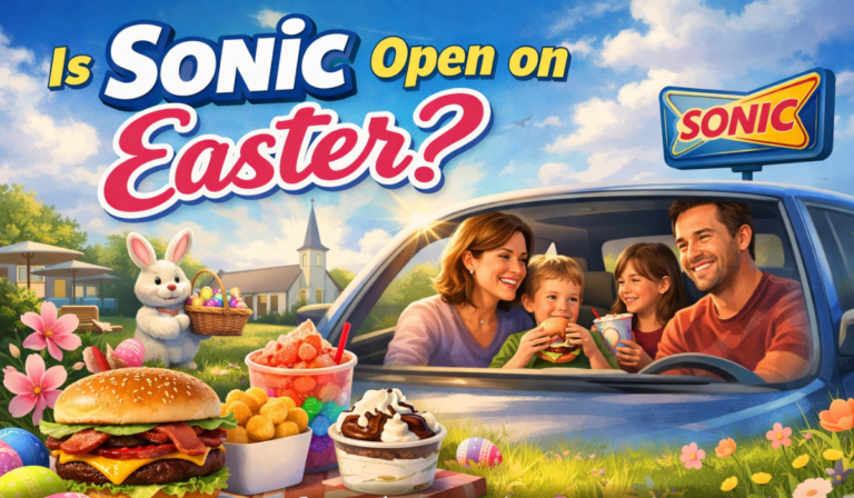 Is Sonic Open on Easter