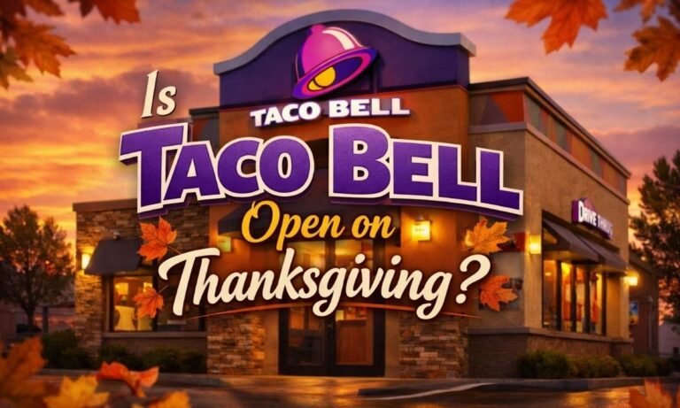 Is Taco Bell Open on Thanksgiving
