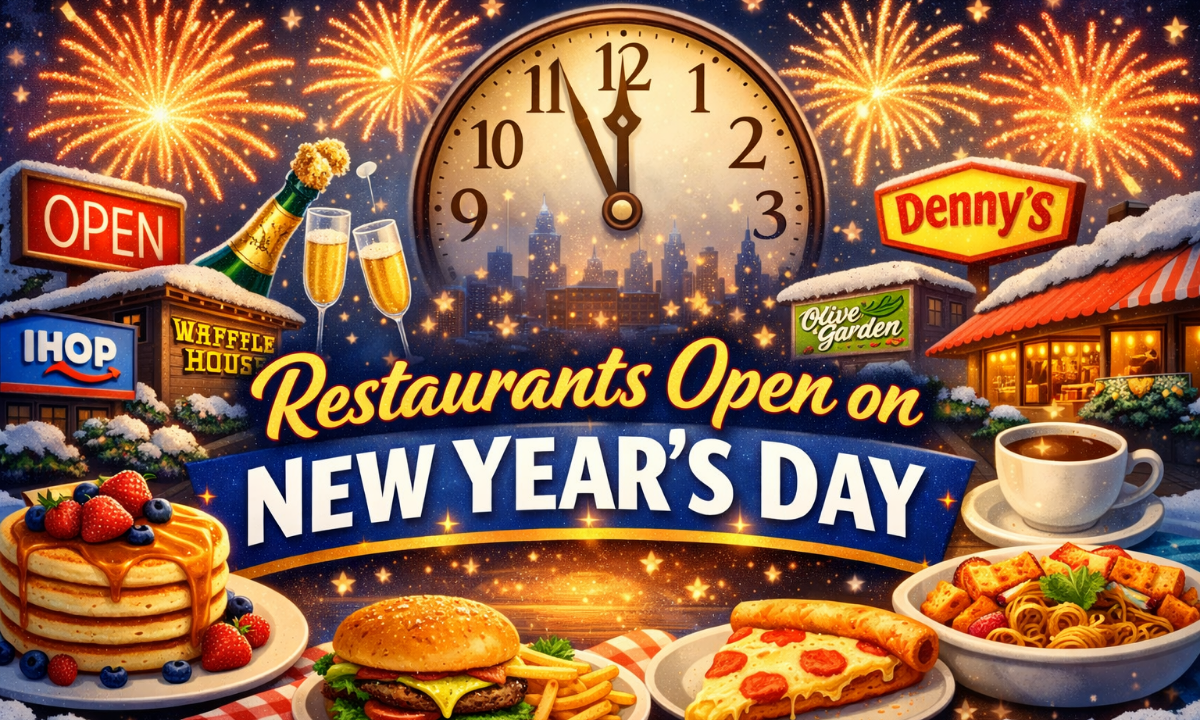 Restaurants Open on New Year's Day