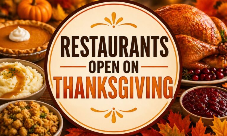Restaurants Open on Thanksgiving In The USA