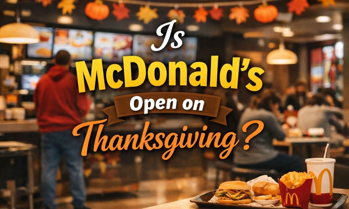 Is McDonald’s Open on Thanksgiving