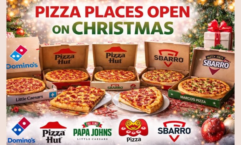 Pizza Places Open on Christmas Domino’s, Pizza Hut & More