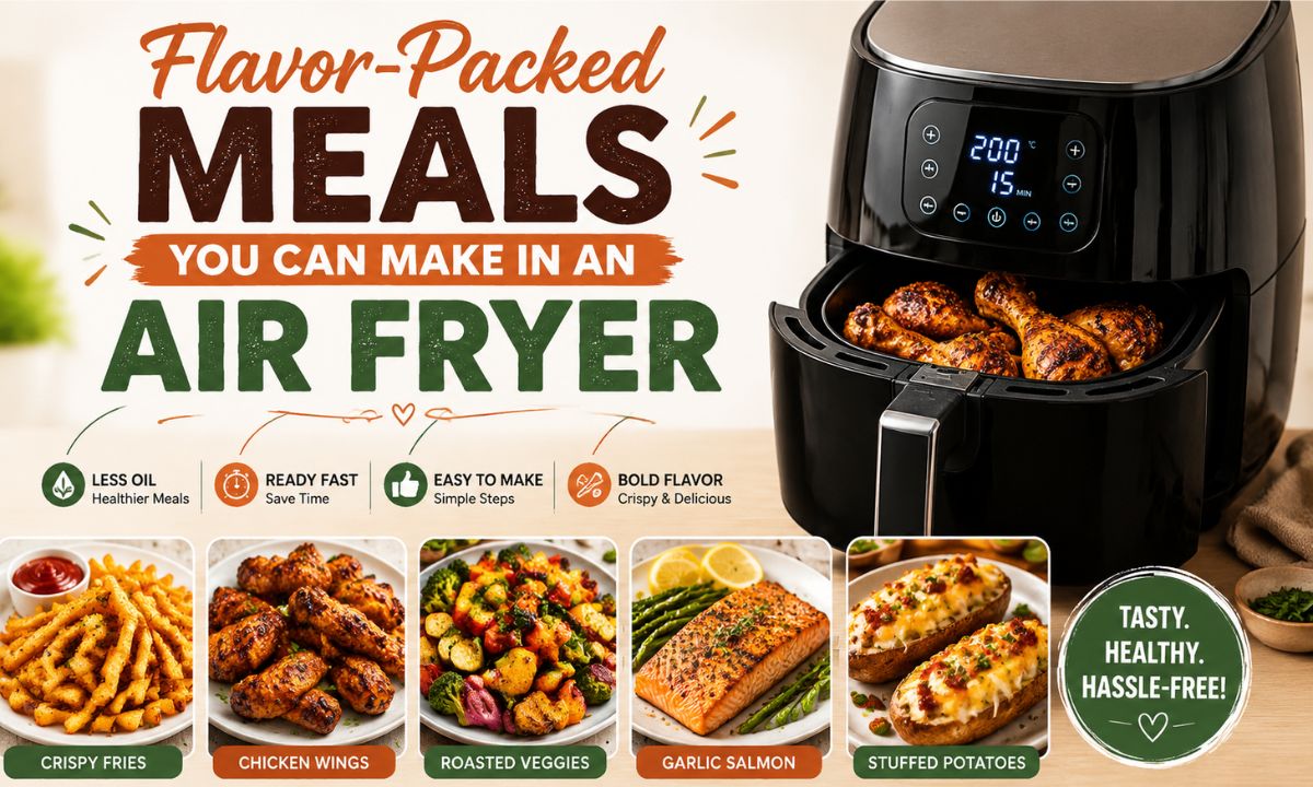 Flavor-Packed Meals You Can Make in an Air Fryer