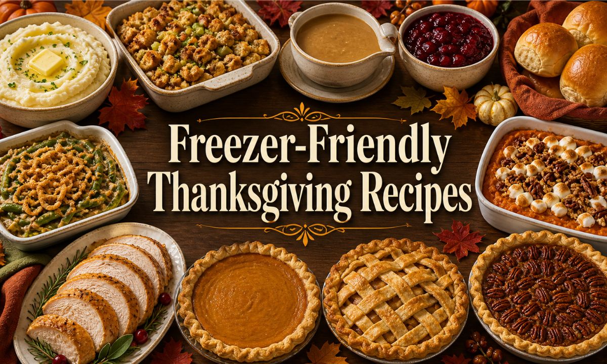 Freezer-Friendly Thanksgiving Recipes to Make Ahead