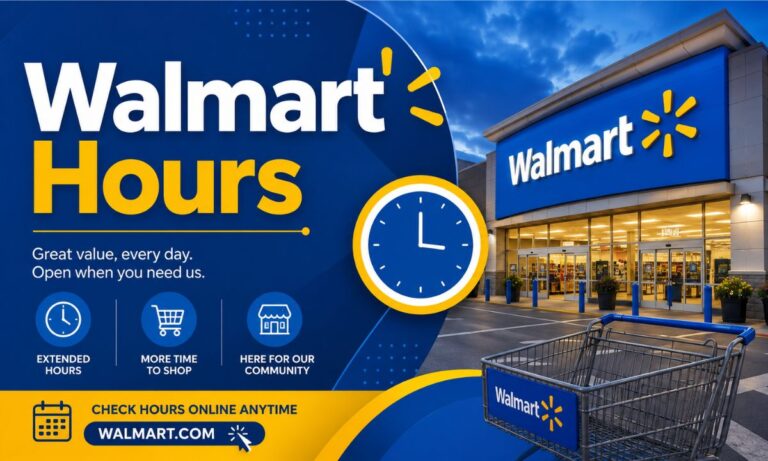 Walmart Hours Store Times, Holidays & Services Guide