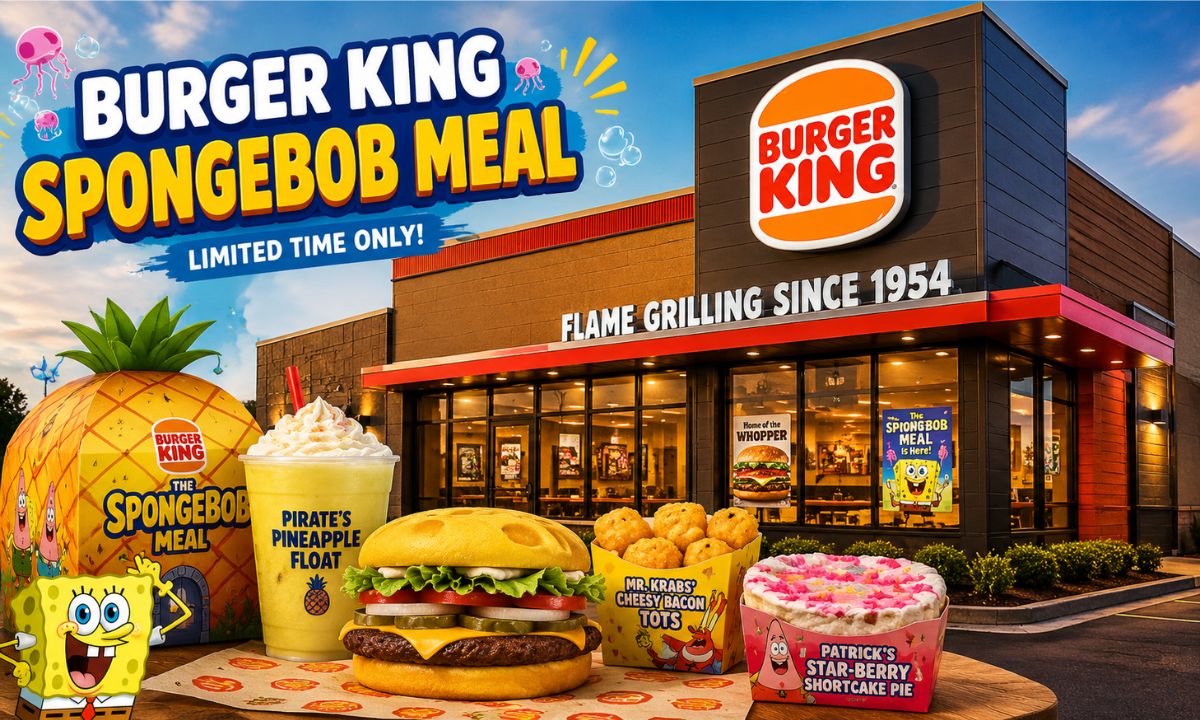 Burger King SpongeBob Meal Menu Items, Hours & More