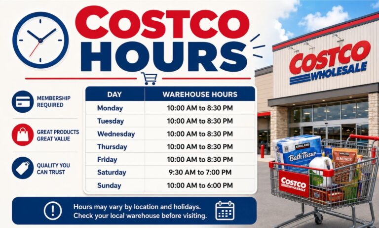 Costco Hours Guide Store, Gas, Pharmacy & Holidays