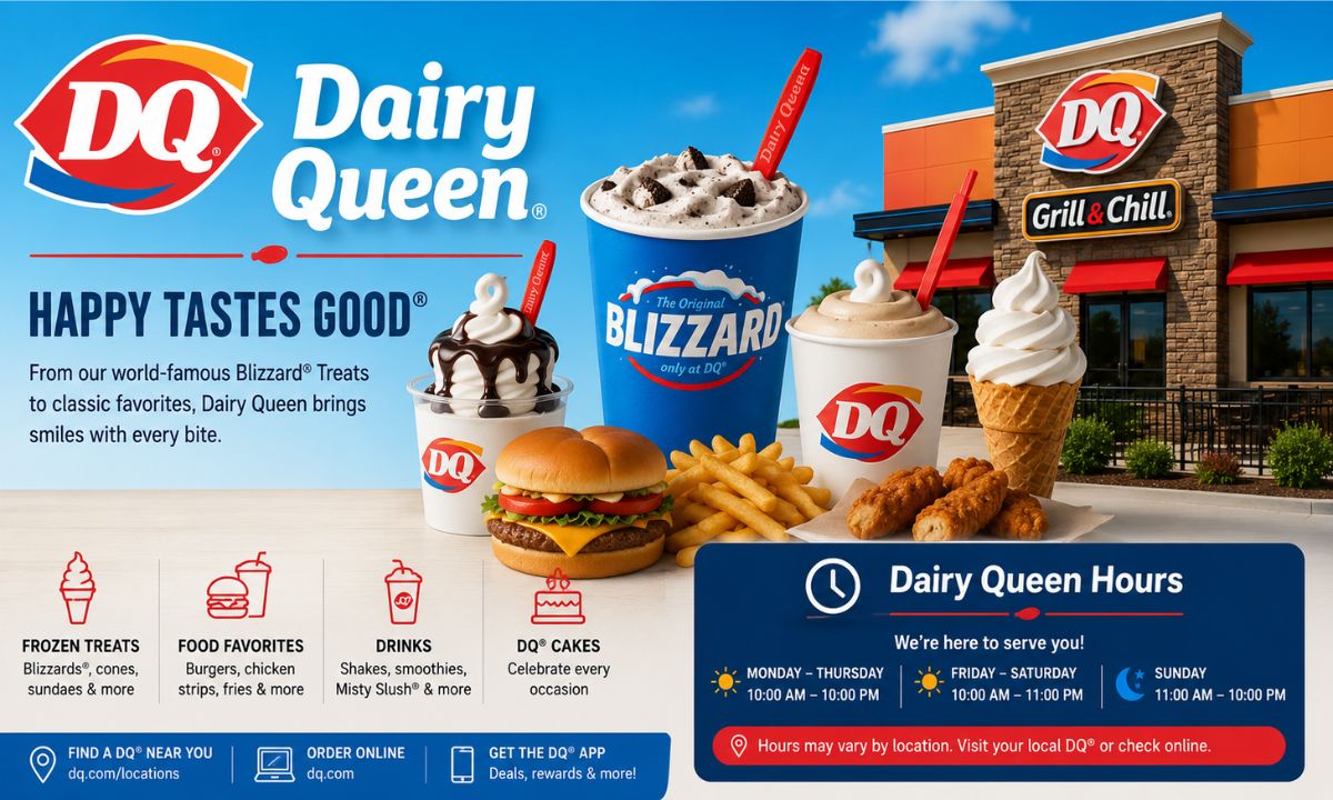 Dairy Queen Hours Guide to Opening and Closing Times