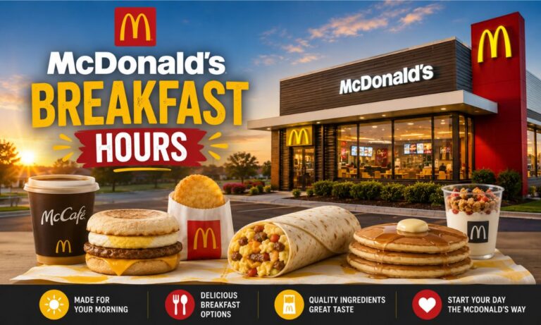 Mcdonald's breakfast hours Guide for Morning Visitors