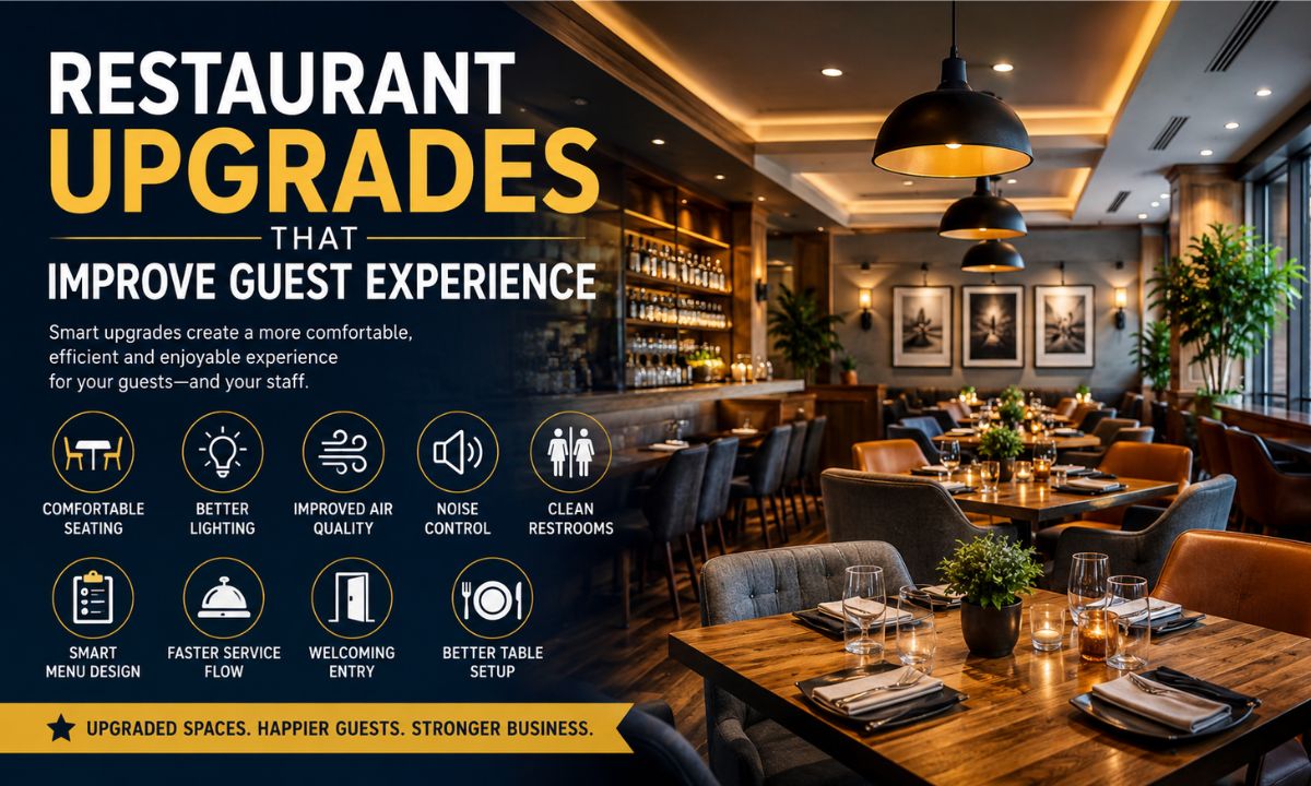 Restaurant Upgrades That Improve Guest Experience