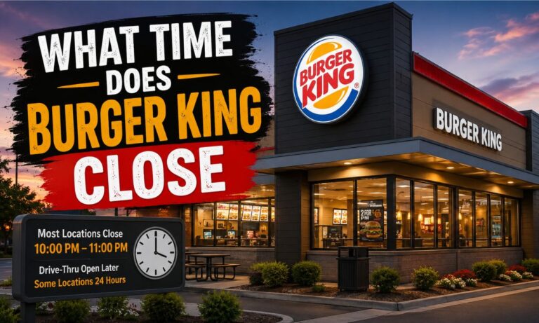 What Time Does Burger King Close? Hours & Holiday Guide