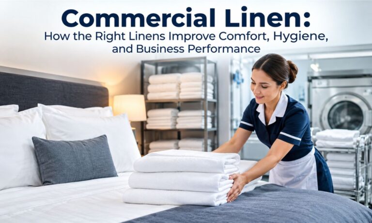 Commercial Linen: How the Right Linens Improve Comfort, Hygiene, and Business Performance