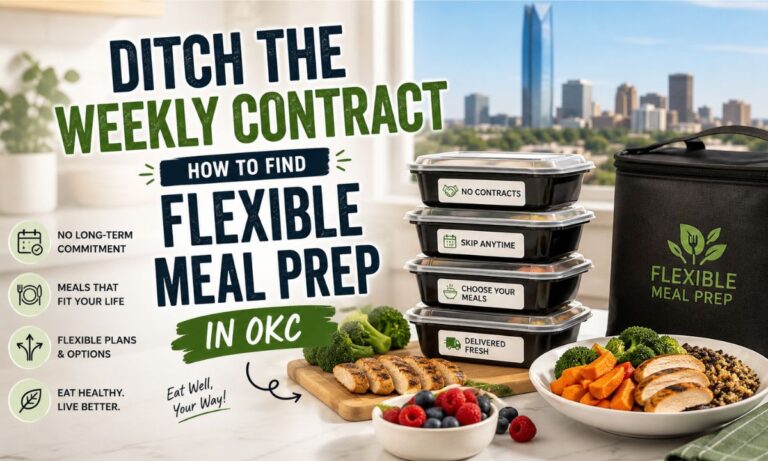 Ditch the Weekly Contract How to Find Flexible Meal Prep in OKC