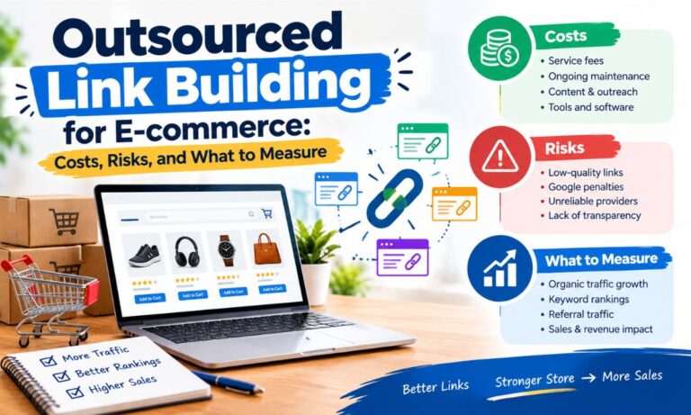 Outsourced Link Building for E-commerce: Costs, Risks, and What to Measure
