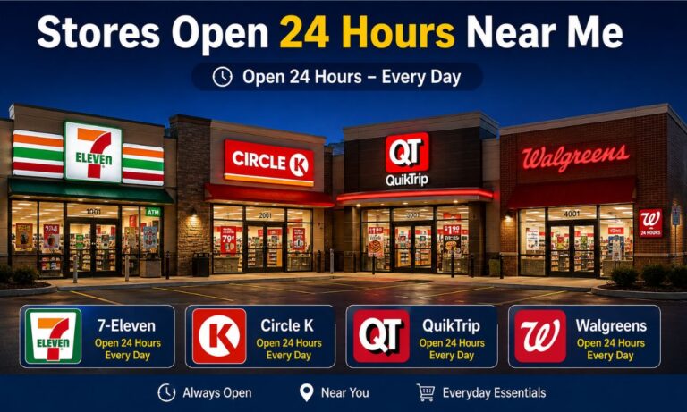 Stores Open 24 Hours Near Me Find Late-Night Stores