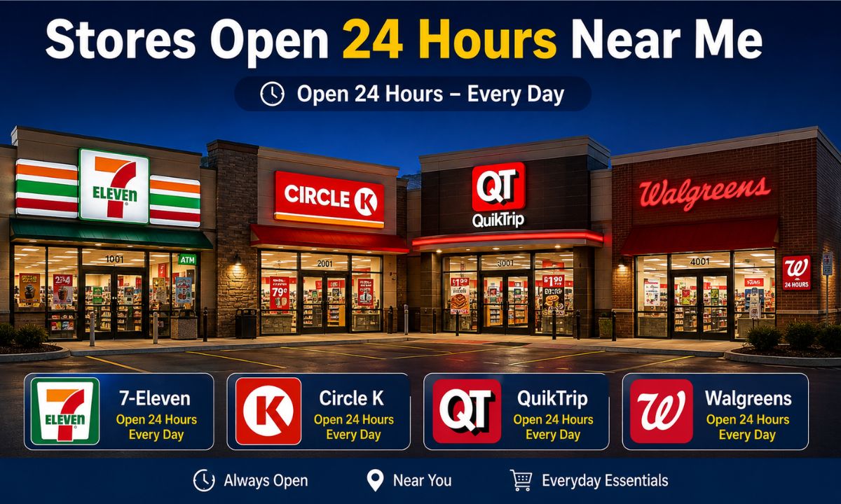 Stores Open 24 Hours Near Me Find Late-Night Stores