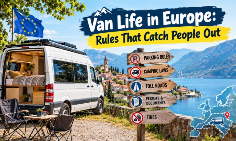 Van Life in Europe Rules That Catch People Out