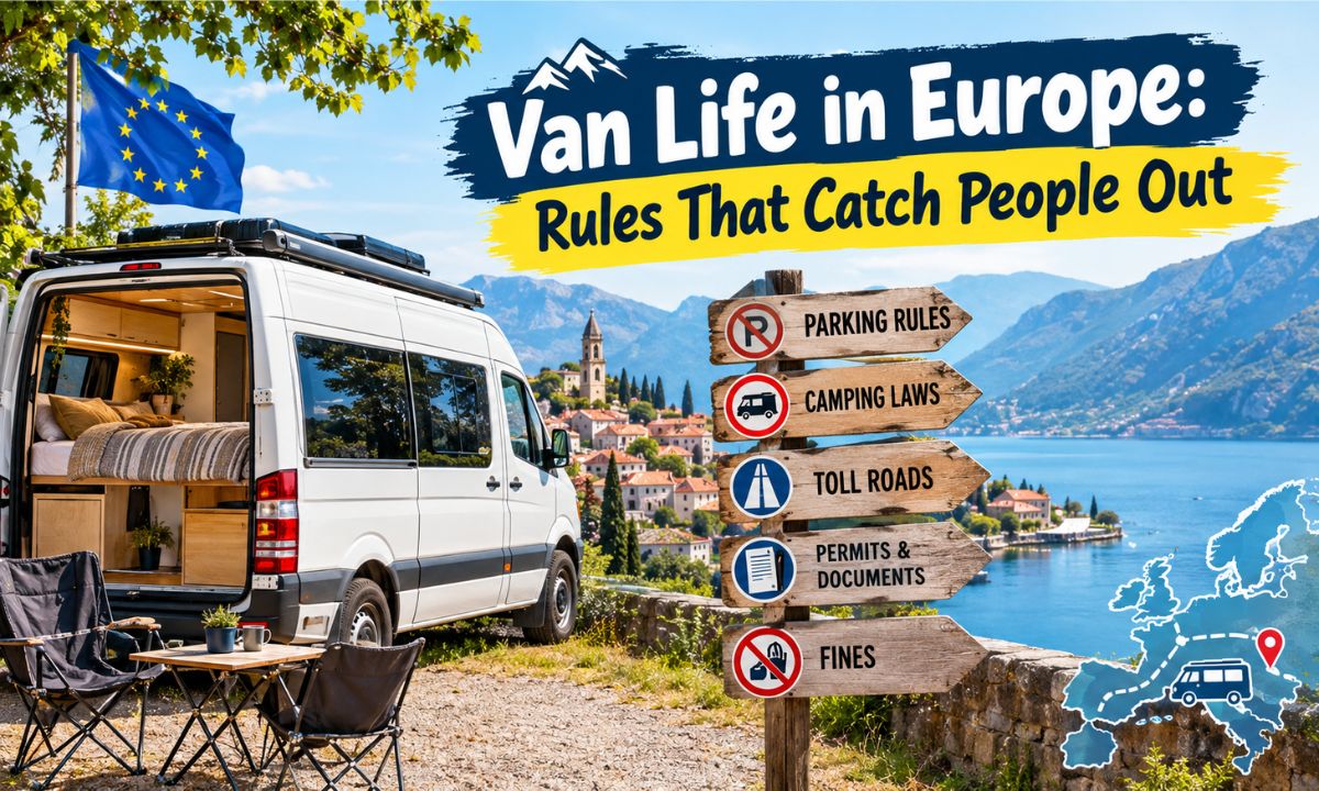 Van Life in Europe Rules That Catch People Out