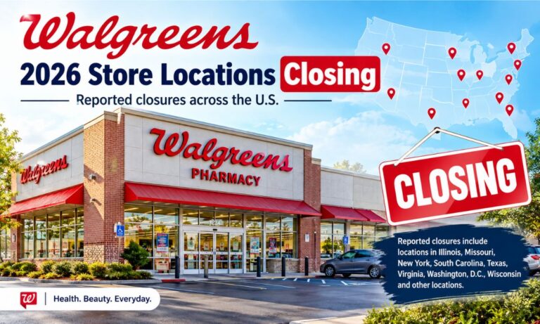 Walgreens 2026 Store Locations Closing Latest Updates