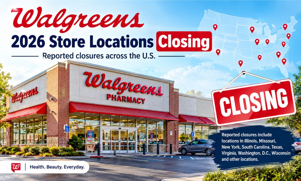 Walgreens 2026 Store Locations Closing Latest Updates