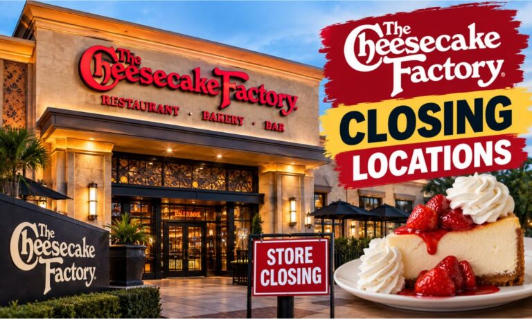 Cheesecake Factory Closing Locations 2026 Update