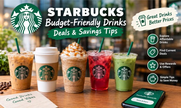 Starbucks Budget-Friendly Drinks: Prices, Deals & Money-Saving Tips